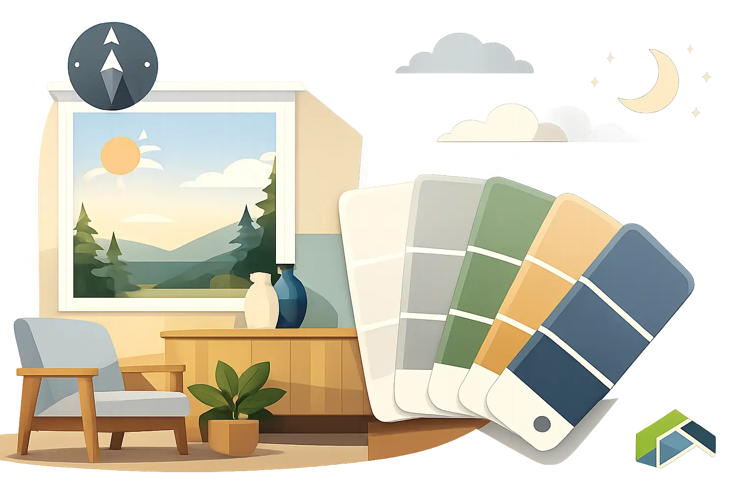 Best Colours for North Facing Rooms That Work