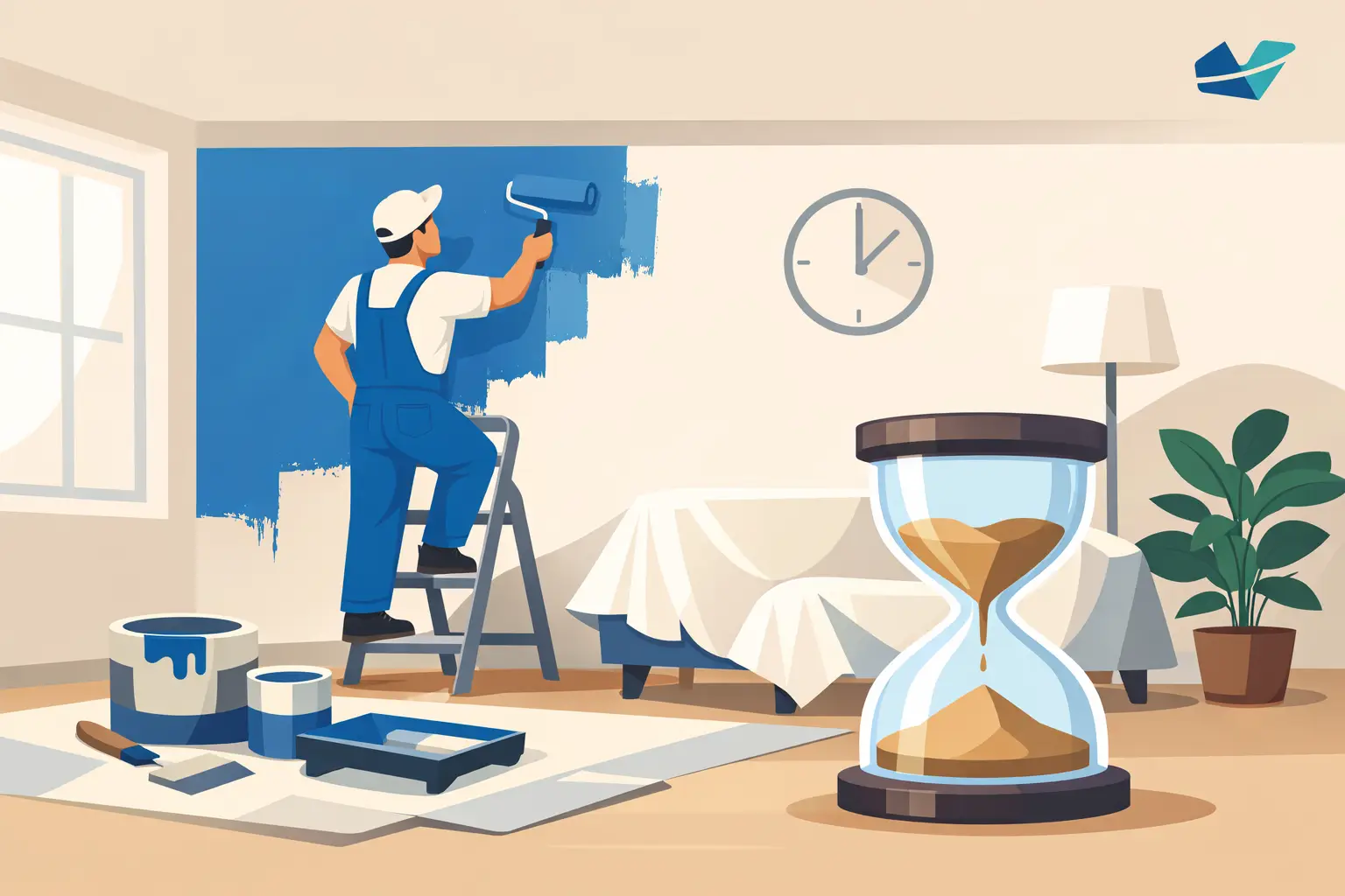 How Long Does Room Painting Take in Practice?