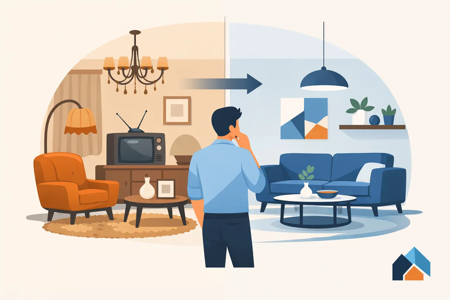 How to Modernise Dated Interiors Properly