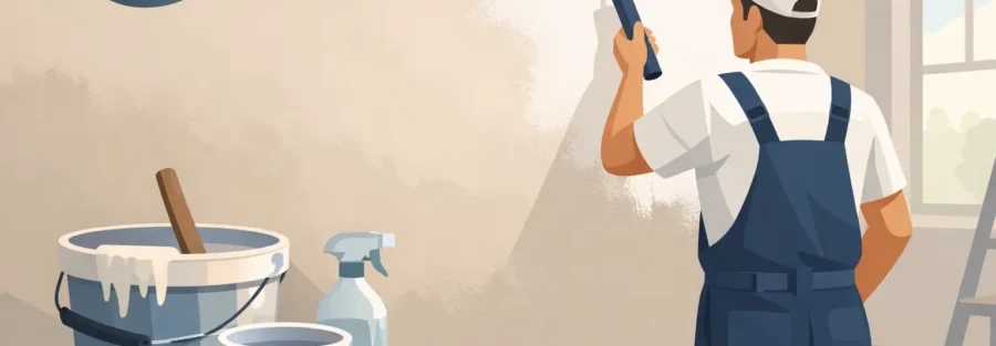 New Plaster Painting Mist Coat: Get It Right