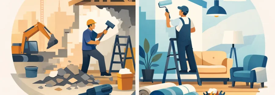 Renovation vs Refurbishment Costs Explained