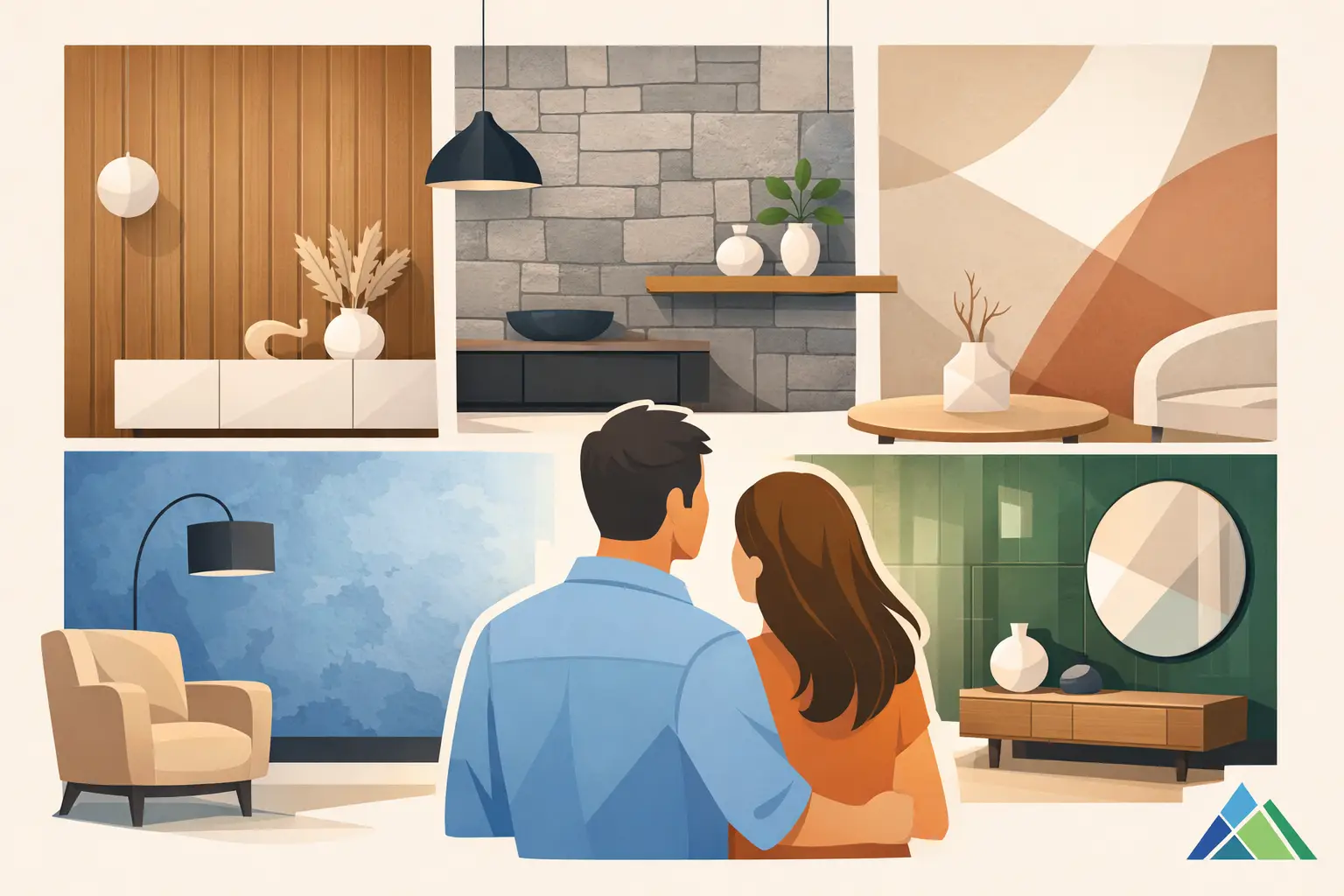Best Finishes for Feature Walls at Home
