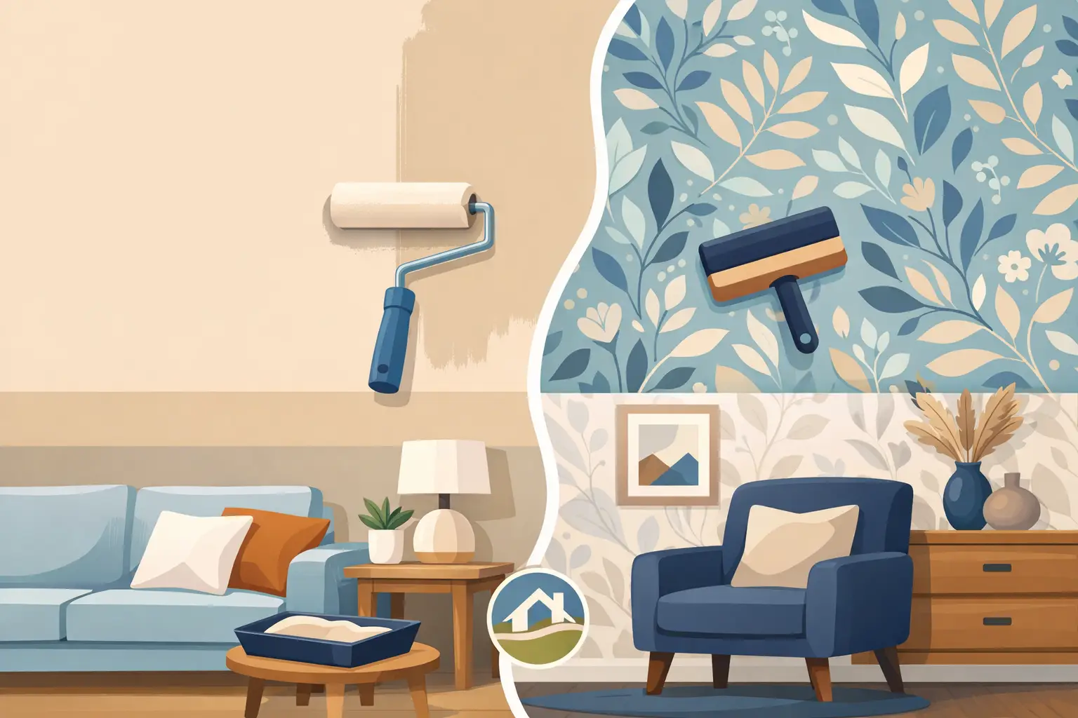 Painted Walls or Wallpaper: Which Suits Your Home?
