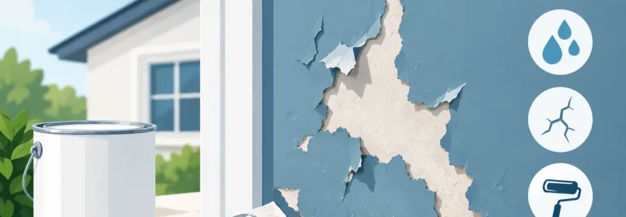 Why Does Paint Peel? Causes and Lasting Fixes
